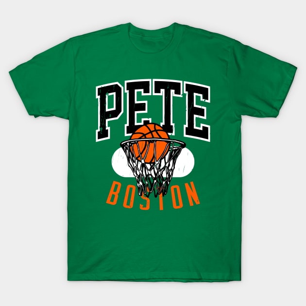 Vintage Boston 90's Basketball Shirt T-Shirt by funandgames